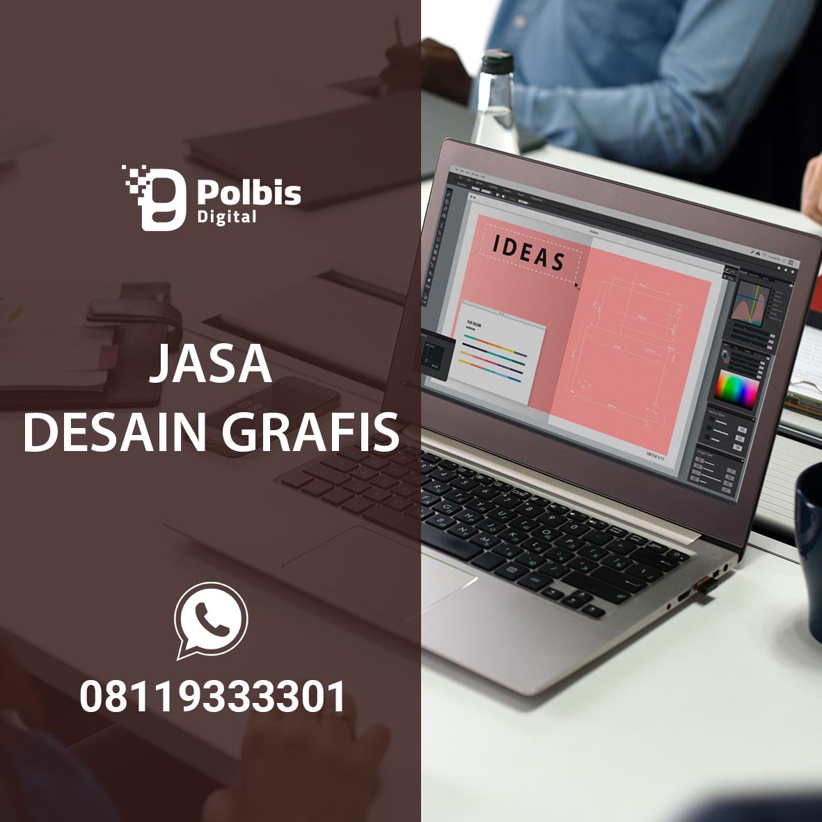 TERIMA JASA DESAIN GRAFIS  POLBIS DIGITAL