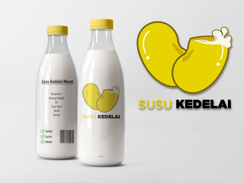  Desain Kemasan Produk Susu  Kedelai POLBIS DIGITAL