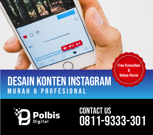 JASA DESAIN KONTEN INSTAGRAM MURAH BANTEN