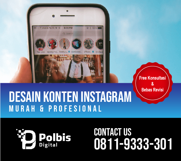 JASA DESAIN KONTEN INSTAGRAM MURAH MANOKWARI