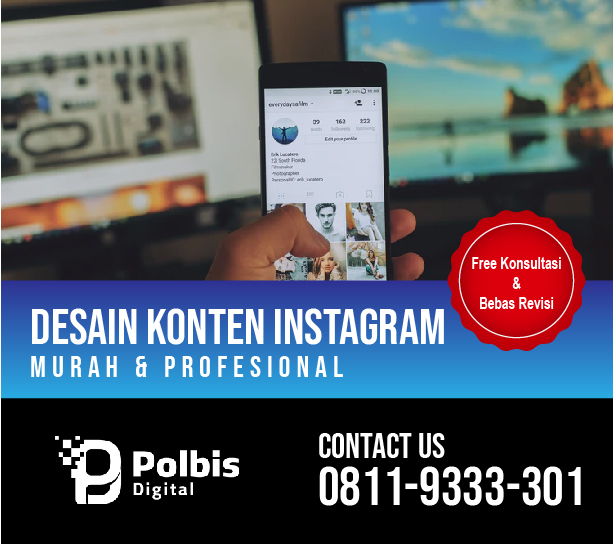 JASA DESAIN KONTEN INSTAGRAM MURAH SUMATERA SELATAN