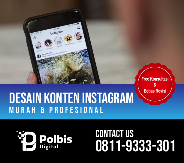 JASA DESAIN KONTEN INSTAGRAM MURAH TANJUNG SELOR