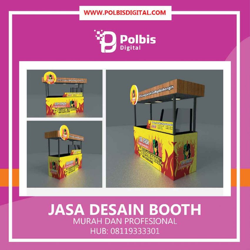 JASA DESAIN BOOTH MURAH BANTEN