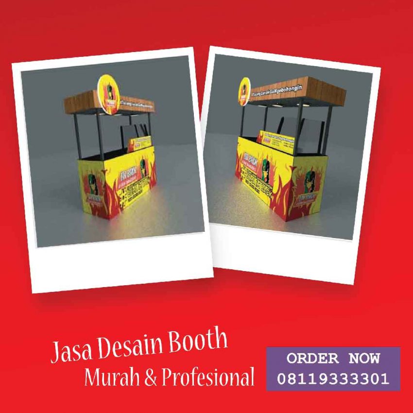 JASA DESAIN BOOTH MURAH JAYAPURA