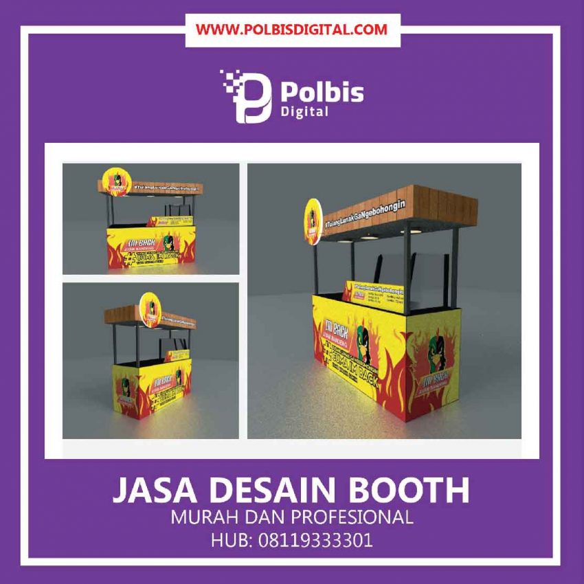 JASA DESAIN BOOTH MURAH MALUKU