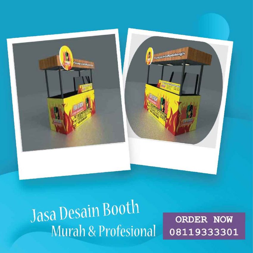 JASA DESAIN BOOTH MURAH MALUKU UTARA