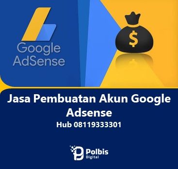 JASA PEMBUATAN AKUN GOOGLE ADSENSE