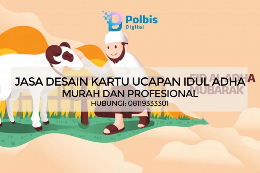 JASA DESAIN KARTU UCAPAN IDUL ADHA