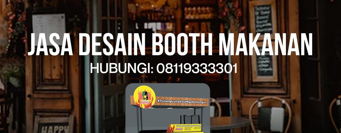 JASA DESAIN BOOTH MAKANAN